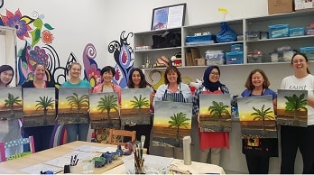 Paint and Party workshop